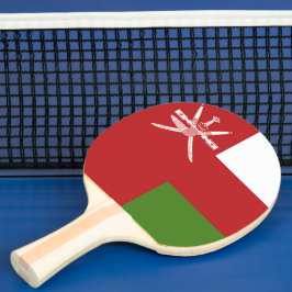 Pala De Ping Pong Bandera de Omán