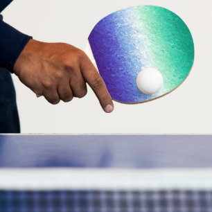 Pala De Ping Pong Bandera de Orgullo MLM Abstracta Grungy para Hombr