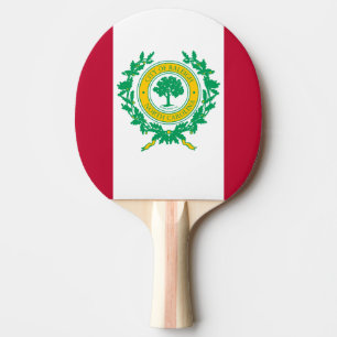 Pala De Ping Pong Bandera de Raleigh, Ping-Pong Paddle de Carolina d