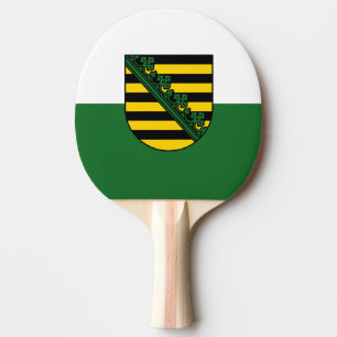 Pala De Ping Pong Bandera de Sajonia Ping-Pong Paddle