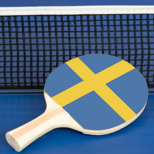 Pala De Ping Pong Bandera de Suecia