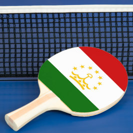 Pala De Ping Pong Bandera de Tayikistán