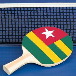 Pala De Ping Pong Bandera de Togo