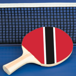 Pala De Ping Pong Bandera de Trinidad y Tobago
