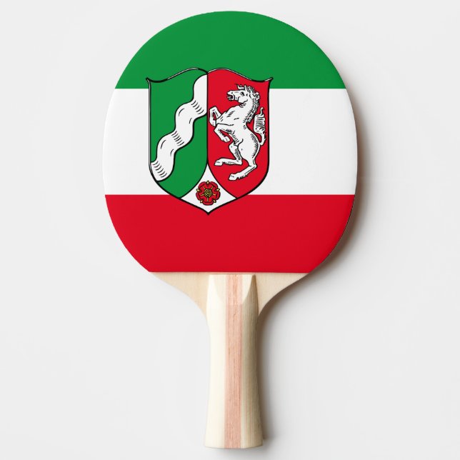Pala De Ping Pong Bandera de Westfalia Ping Pong Paddle (Anverso)