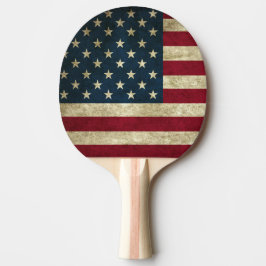 Pala De Ping Pong Bandera estadounidense Ping Pong Paddle