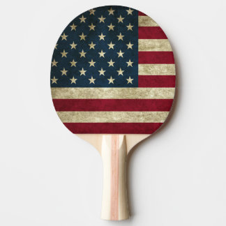 Pala De Ping Pong Bandera estadounidense Ping Pong Paddle