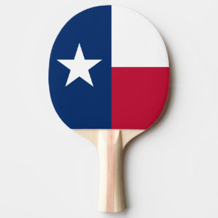 Pala De Ping Pong Bandera Estatal de Texas