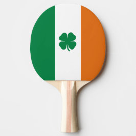 Pala De Ping Pong Bandera irlandesa Patriótica Bandera de Irlanda Lu