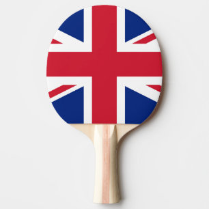 Pala De Ping Pong Bandera Jack Union del Reino Unido