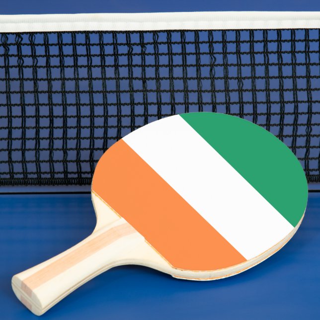 Pala De Ping Pong Bandera nacional de Irlanda, norma irlandesa, cart (in situ)