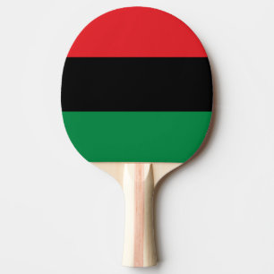 Pala De Ping Pong Bandera Panafricana de la UNIA