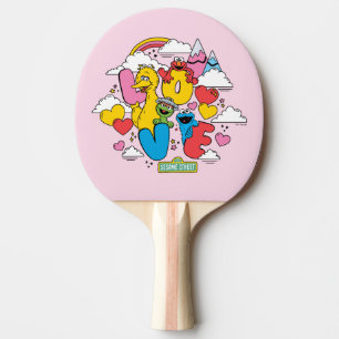 Pala De Ping Pong Barrio Sésamo   Amor
