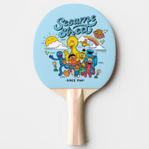 Pala De Ping Pong Barrio Sésamo Desde 1969