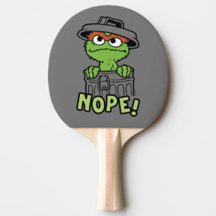 Pala De Ping Pong Barrio Sésamo   Oscar al Grouch Nope!