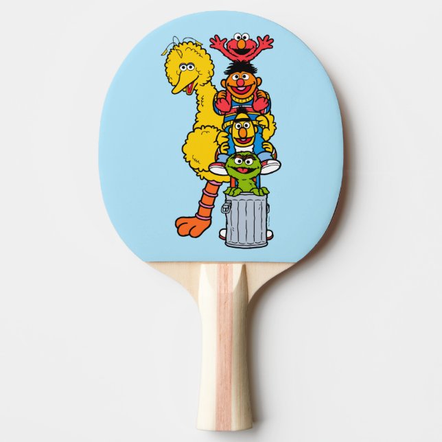 Pala De Ping Pong Barrio Sésamo | Plaza de Plaza Sésamo (Anverso)
