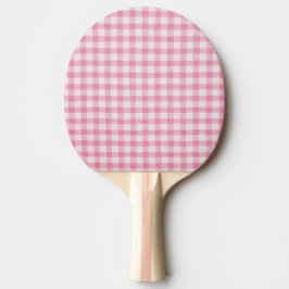 Pala De Ping Pong Bebe Rosa Gingham