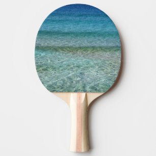 Pala De Ping Pong Bella tranquilidad en el mar Caribe