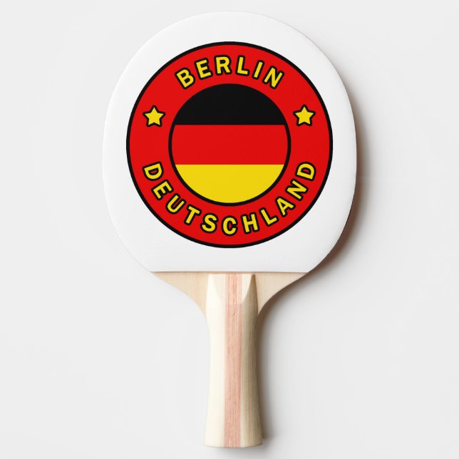 Pala De Ping Pong Berlín Deutschland (Anverso)