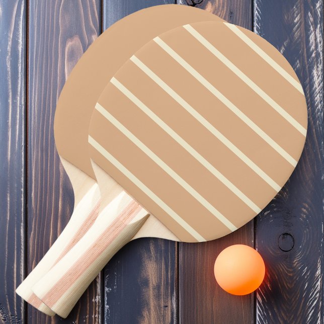 Pala De Ping Pong Beso de Melocotón Rayado y Sólido (Subido por el creador)