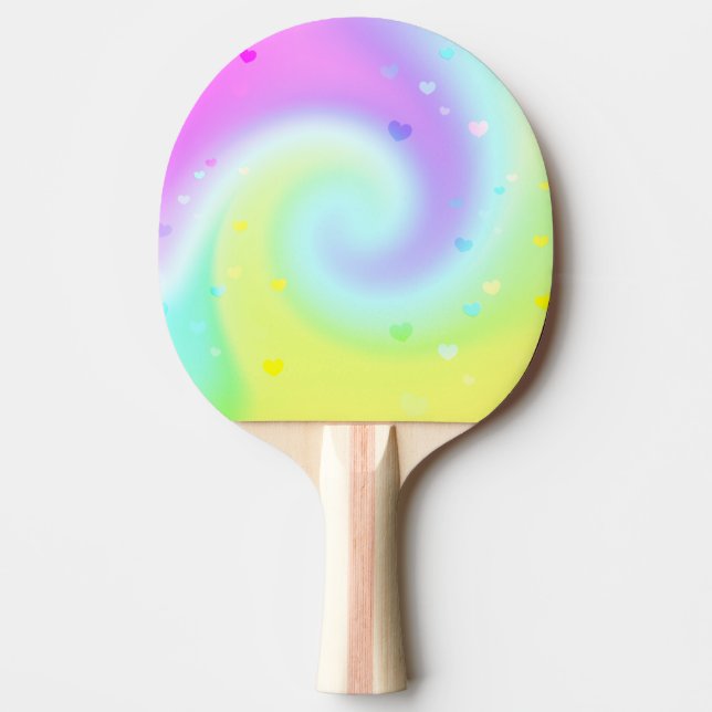 Pala De Ping Pong bff - corazones (Anverso)