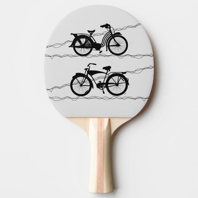 Pala De Ping Pong Bicicleta Negro 1 (Anverso)