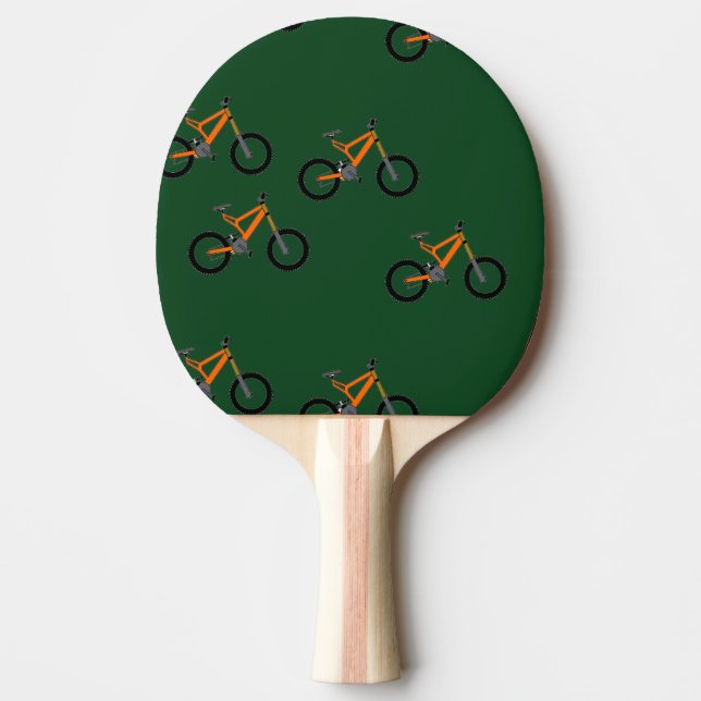 Pala De Ping Pong Bicicletas verdes (Anverso)