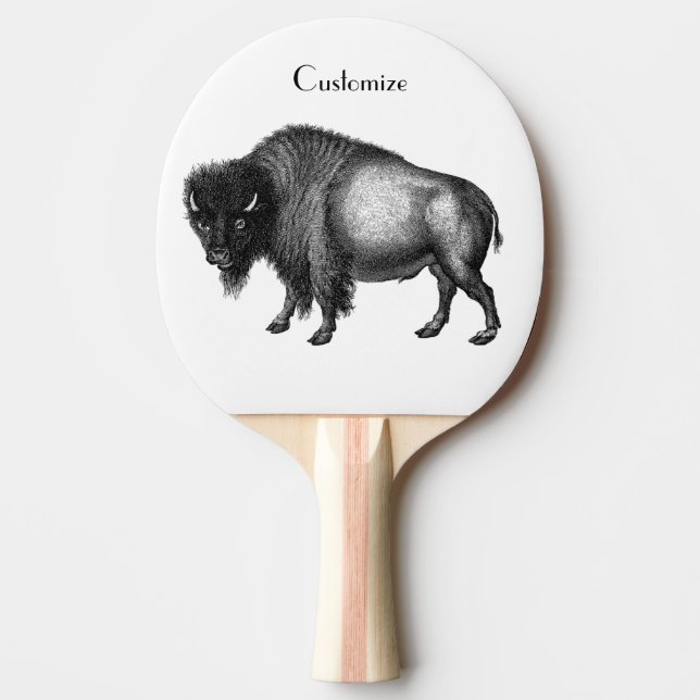 Pala De Ping Pong Big Bison Buffalo Thunder_Cove (Anverso)