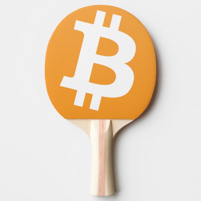 Pala De Ping Pong Bitcoin (Anverso)