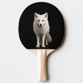Pala De Ping Pong Black 4 Luxe ping pong paddle, Ivory Arctic Fox