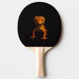 Pala De Ping Pong Black 4 Luxe ping pong paddle, Leopard Gecko