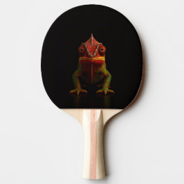 Pala De Ping Pong Black 4 Luxe ping pong paddle, Panther Chameleon