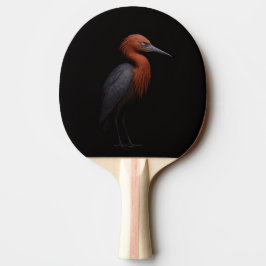 Pala De Ping Pong Black 4 Luxe ping pong paddle, Reddish Egret