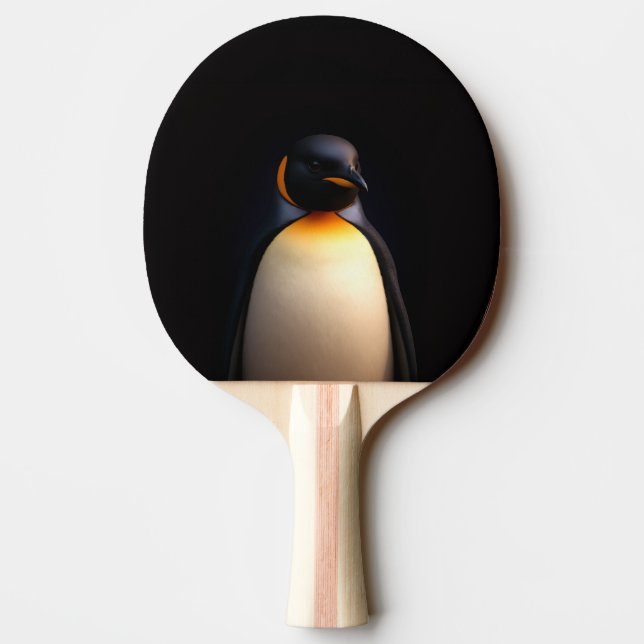 Pala De Ping Pong Black 4 Paddle de ping pong de lujo, Emperor Pengu (Reverso)