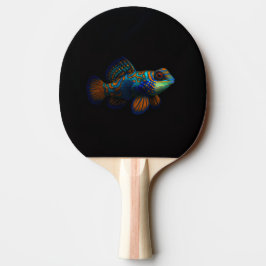 Pala De Ping Pong Black 4 Paddle de ping pong de lujo, Mandarin Drag