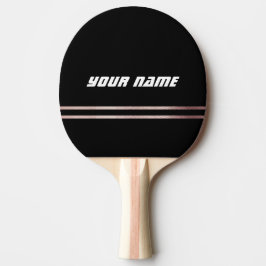 Pala De Ping Pong Blanco blanco negro monogramado personalizado depo
