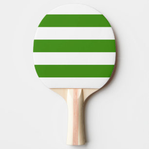 Pala De Ping Pong Blanco Moderno, Raya Verde