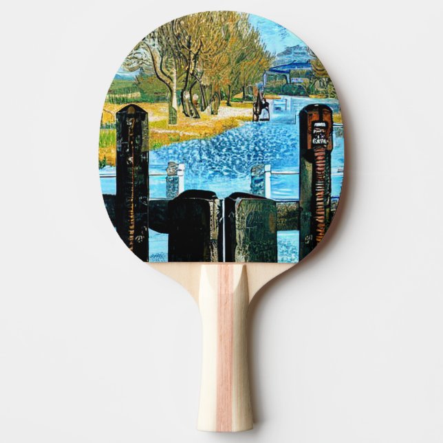 PALA DE PING PONG BLOQUE DE NARROWBOAT (Anverso)