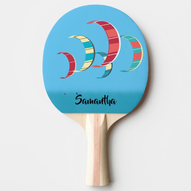 Pala De Ping Pong Blue Kite Surfing (Anverso)