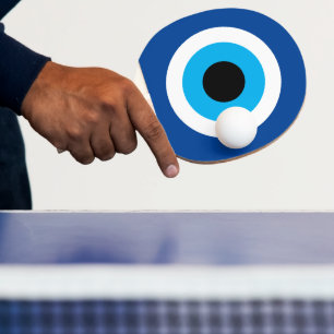Pala De Ping Pong Blue Mati Evil Eye