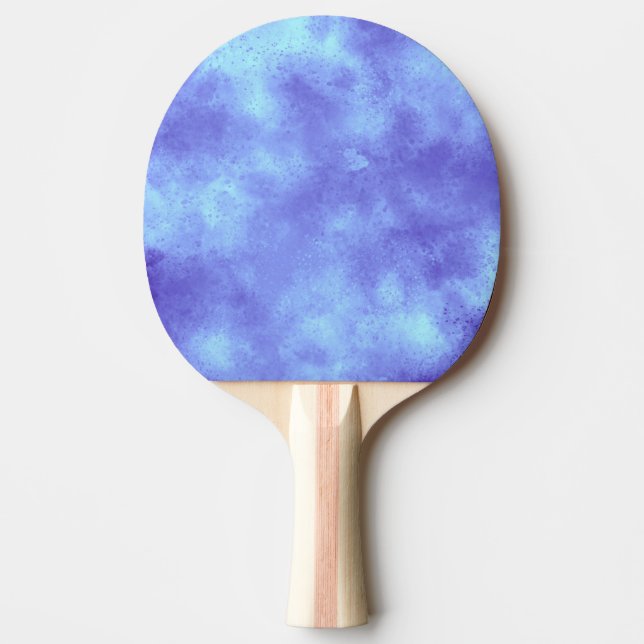 Pala De Ping Pong Blue Storm Cloud Effect Ping Pong Paddle (Anverso)