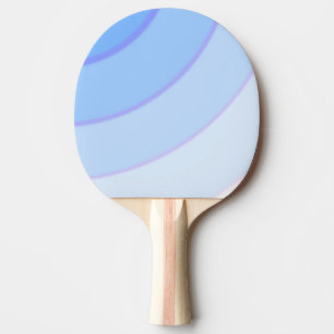 Pala De Ping Pong Blue Swirls Ping Pong Paddle
