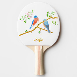 Pala De Ping Pong Bluebirds White
