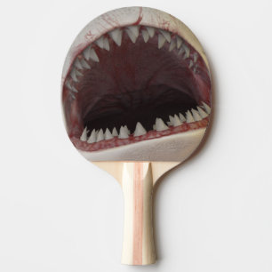 Pala De Ping Pong Boca del tiburón blanco