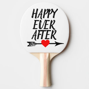 PALA DE PING PONG BODA GIFT PING PONG PADDLE, FELIZ DESPUÉS