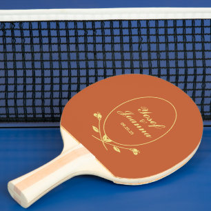 Pala De Ping Pong Boda Memento Ping Pong Paddle