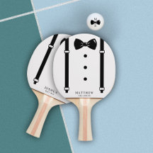 Boda Tuxedo Suspender Bow Tie Groomsman
