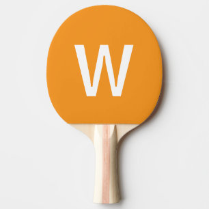 Pala De Ping Pong Bola de Ping Pong Personalizada blanca y amarilla 