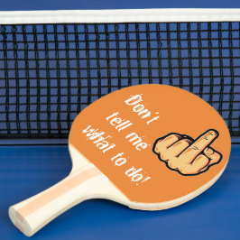 Pala De Ping Pong Bolsa de mano no me digas qué hacer