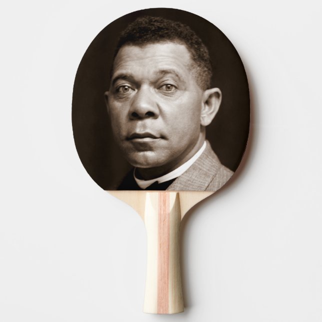 Pala De Ping Pong Booker Washington: Educador afroamericano (Anverso)
